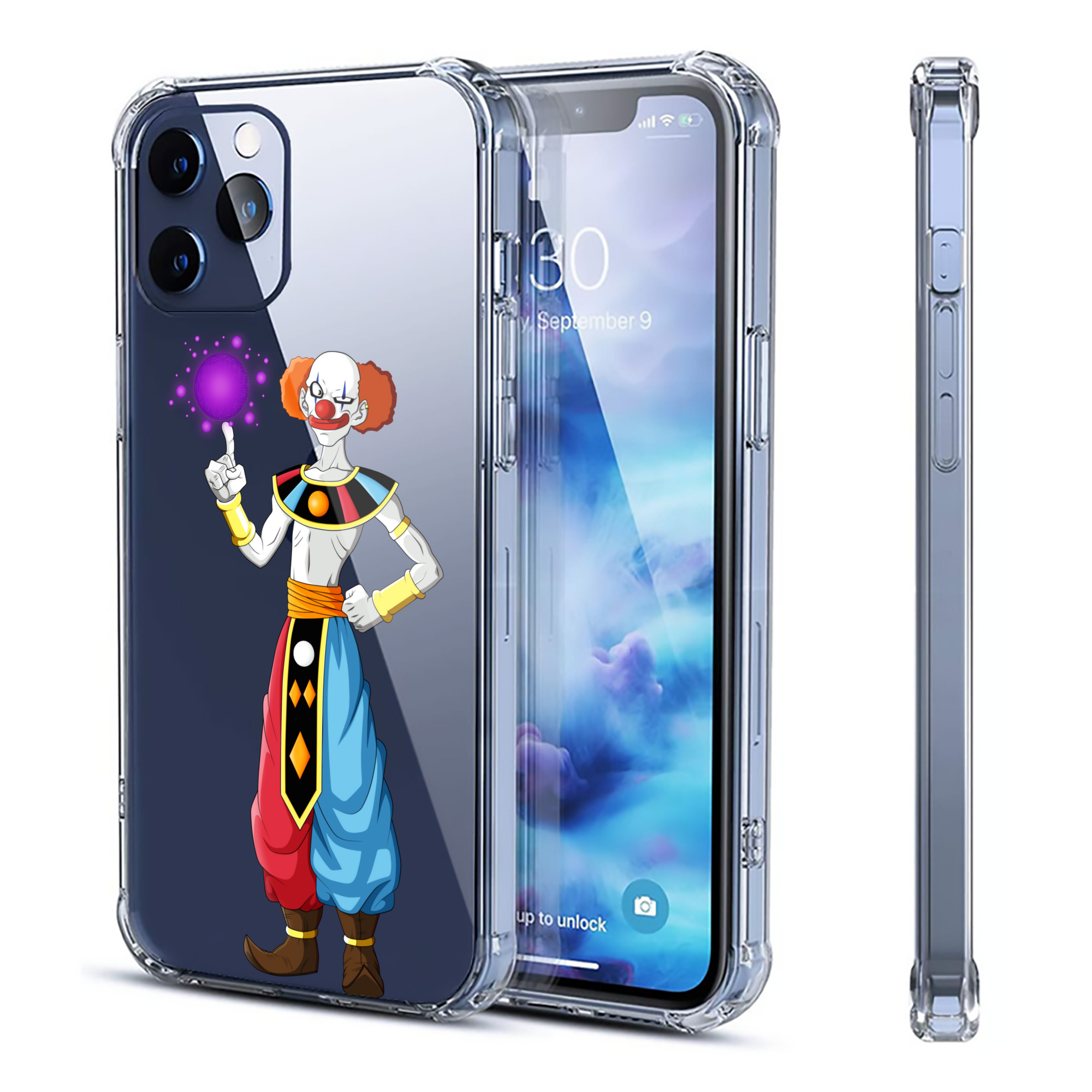 （画像用） ドラゴンボール DRAGON BALL 【iPhone 12シリーズ対応】透明スマホケース（クリアソフトケース）